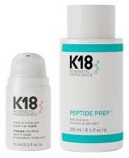 K18 HAIR REPAIR KIT WITH HAIR MASK 15ML AND DETOX SHAMPOO 8.5 OZ FOR HAIR RESTORATION