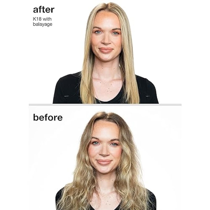 K18 LEAVE-IN REPAIR HAIR MASK 4-MINUTE TREATMENT FOR COLOR HEAT DAMAGED HAIR, 50ML 15ML
