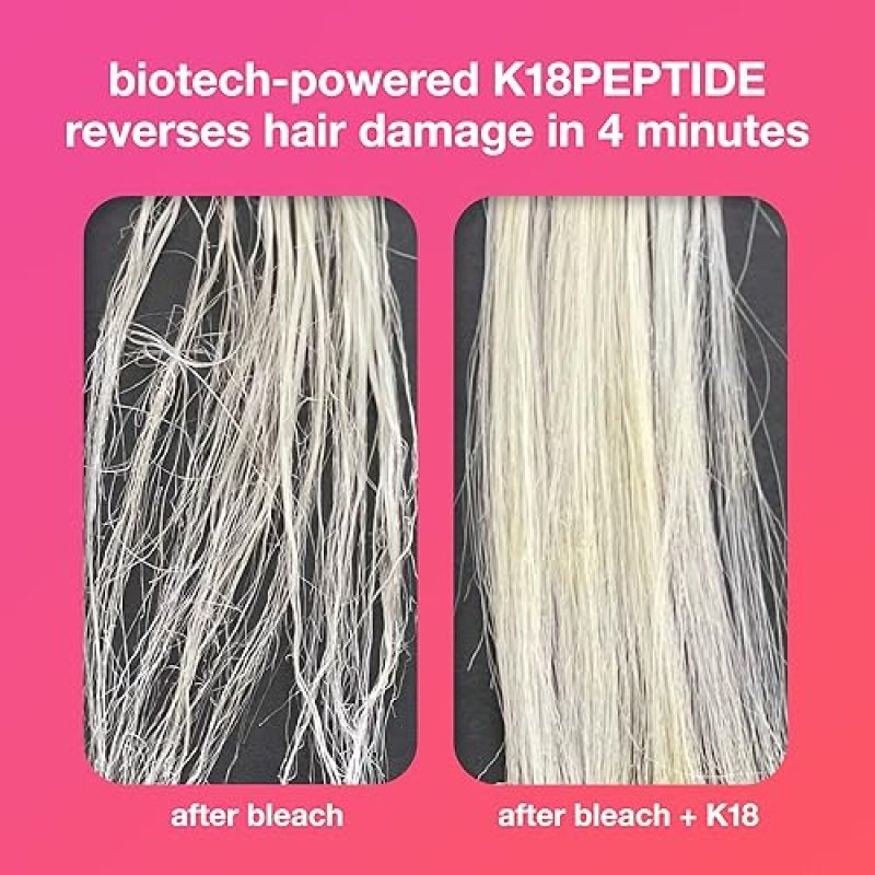 K18 DETOX REPAIR BUNDLE LEAVE-IN MASK, 4-MIN SPEED TREATMENT, CLARIFYING SHAMPOO OIL