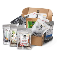 PEOPLES CHOICE BEEF JERKY VARIETY PACK HIGH PROTEIN SNACK SAMPLER GIFT FOR MEN, 12 PIECES
