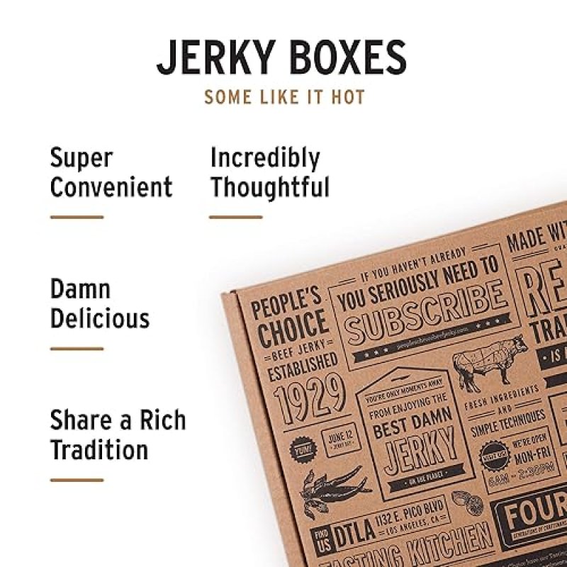 PEOPLE S CHOICE SPICY BEEF JERKY VARIETY PACK HIGH PROTEIN MEAT SNACK 6 BAGS MADE IN USA