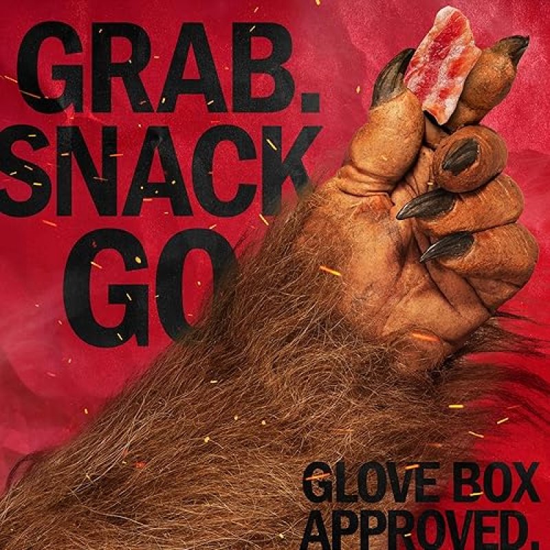 JACK LINKS HICKORY SMOKED BACON JERKY, 2.5 OZ - HIGH PROTEIN, KETO FRIENDLY MEAT SNACK