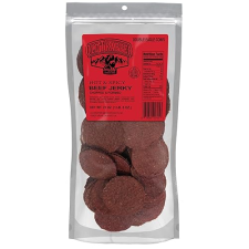 OLD TRAPPER DOUBLE EAGLE HOT SPICY BEEF JERKY 21OZ NATURAL WOOD SMOKED HIGH PROTEIN SNACK