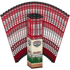 OLD TRAPPER JALAPEñO DELI-STYLE SAUSAGE STICKS, 1.75OZ, 26 PACK, HIGH PROTEIN, NO SUGAR