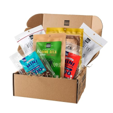 PEOPLE S CHOICE KETO BEEF JERKY BOX SUGAR-FREE, HIGH PROTEIN LOW CARB MEAT SNACK SAMPLER