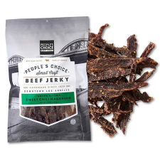PEOPLE S CHOICE SWEET CHILI HABANERO BEEF JERKY SWEET SPICY, 9G PROTEIN, 1 LB BAG USA