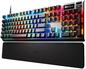 STEELSERIES APEX PRO GEN 3 MECHANICAL GAMING KEYBOARD WITH OMNIPOINT 3.0 SWITCHES RGB