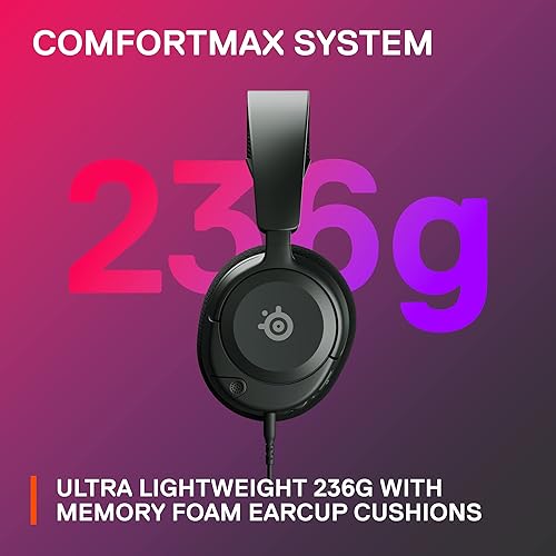 STEELSERIES ARCTIS NOVA 1 GAMING HEADSET HI-FI, 360 AUDIO, NOISE-CANCELLING MIC, MULTI-PLATFORM