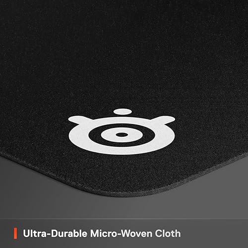STEELSERIES QCK XXL GAMING MOUSE PAD CLOTH SURFACE, PEAK TRACKING, NON-SLIP, FULL DESK COVERAGE
