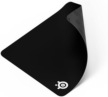 STEELSERIES QCK LARGE GAMING MOUSEPAD BLACK NON-SLIP BASE OPTIMIZED FOR FPS MOBA RTS MMO