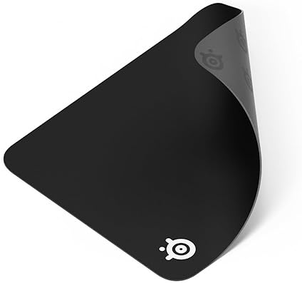 STEELSERIES QCK MEDIUM GAMING MOUSEPAD BLACK NON-SLIP BASE OPTIMIZED FOR FPS MOBA RTS MMO