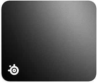STEELSERIES QCK MEDIUM GAMING MOUSEPAD BLACK NON-SLIP BASE OPTIMIZED FOR FPS MOBA RTS MMO