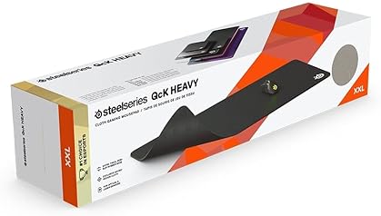 STEELSERIES QCK XXL GAMING MOUSE PAD THICK CLOTH SURFACE, EXTRA LARGE DESK COVERAGE