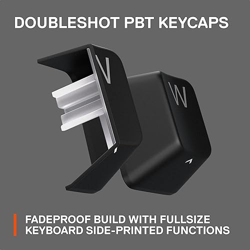 STEELSERIES APEX PRO MINI WIRELESS KEYBOARD 60 COMPACT OMNIPOINT 2.0 DOUBLE SHOT PBT BLACK