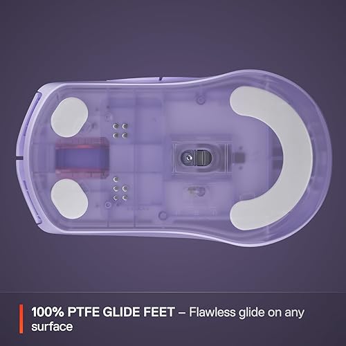 STEELSERIES RIVAL 3 WIRELESS GEN 2 GAMING MOUSE LAVENDER 18000 DPI, BLUETOOTH 2.4GHZ