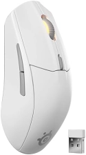 STEELSERIES RIVAL 3 WIRELESS GEN 2 GAMING MOUSE 18000 DPI BLUETOOTH 2.4GHZ WHITE LIGHT-WEIGHT