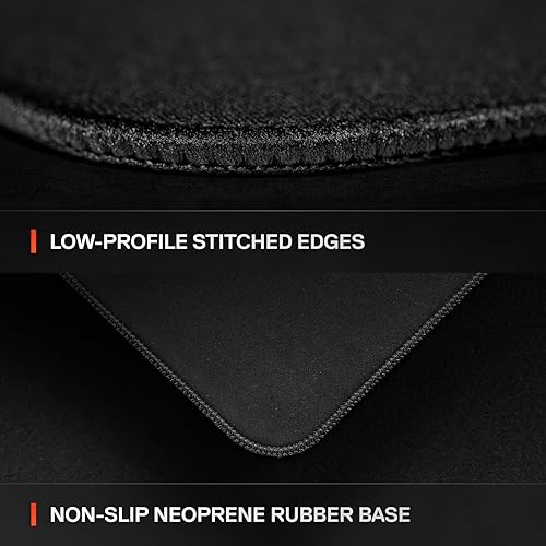 STEELSERIES QCK L GAMING MOUSEPAD EXTRA DENSE, SMOOTH GLIDE, NON-SLIP BASE, 16.54X19.29