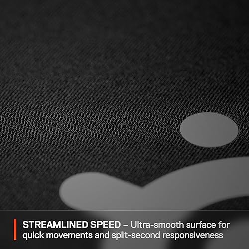 STEELSERIES QCK XL GAMING MOUSEPAD EXTRA DENSE, SMOOTH GLIDE, NON-SLIP BASE, 15.75X34.43