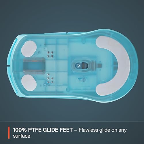 STEELSERIES RIVAL 3 WIRELESS GEN 2 GAMING MOUSE 18000 DPI BLUETOOTH 2.4GHZ LIGHT WEIGHT AQUA
