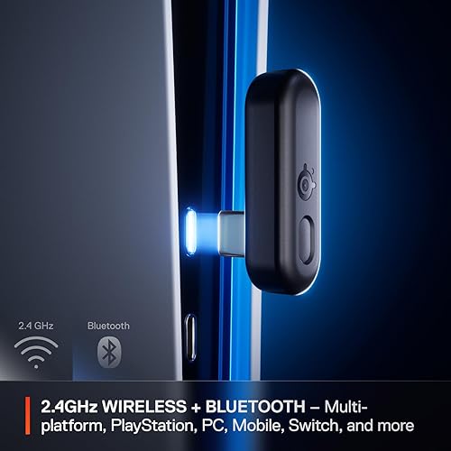 STEELSERIES ARCTIS GAMEBUDS WIRELESS EARBUDS FOR PS PC SWITCH MOBILE ANC, BLUETOOTH 5.3, IP55, 40H BATTERY