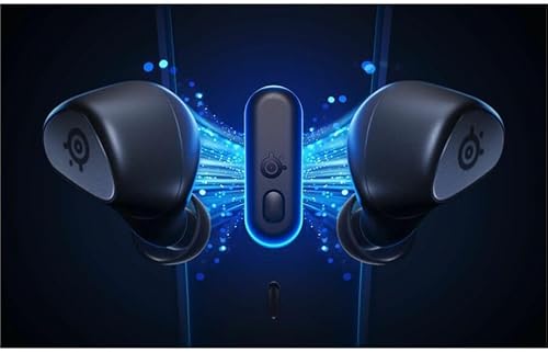 STEELSERIES ARCTIS GAMEBUDS WIRELESS GAMING EARBUDS FOR XBOX PC PS5 SWITCH MOBILE - ANC, IP55, 40H B