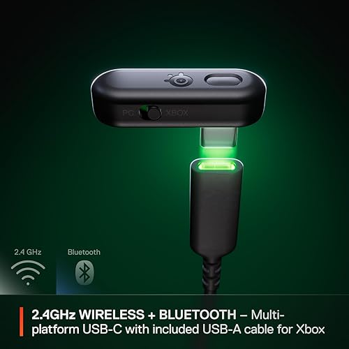 STEELSERIES ARCTIS GAMEBUDS WIRELESS GAMING EARBUDS FOR XBOX PC PS5 SWITCH MOBILE - ANC, IP55, 40H B