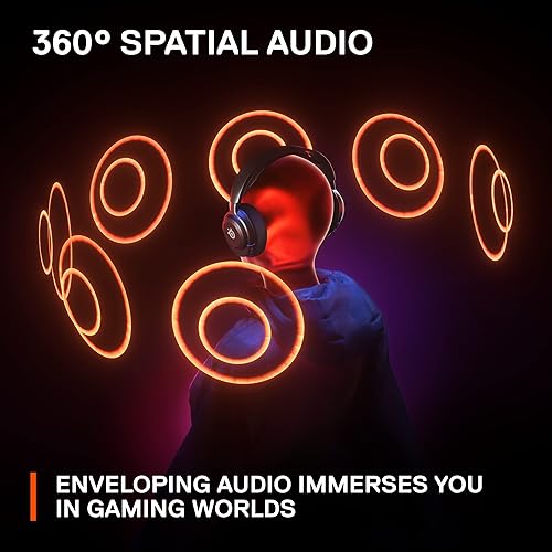 STEELSERIES ARCTIS NOVA 4X WIRELESS GAMING HEADSET 360 AUDIO 36HR BATTERY USB-C XBOX PC PS5 SWITCH