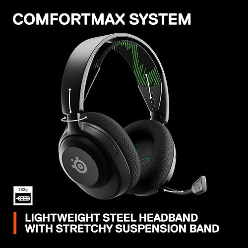 STEELSERIES ARCTIS NOVA 4X WIRELESS GAMING HEADSET 360 AUDIO 36HR BATTERY USB-C XBOX PC PS5 SWITCH