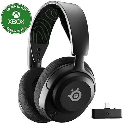 STEELSERIES ARCTIS NOVA 5X WIRELESS GAMING HEADSET 60HR BATTERY, CLEARCAST MIC, MULTI-SYSTEM