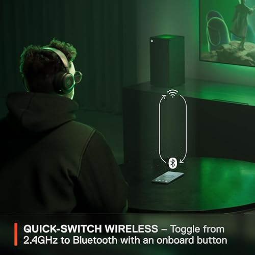 STEELSERIES ARCTIS NOVA 5X WIRELESS GAMING HEADSET 60HR BATTERY, CLEARCAST MIC, MULTI-SYSTEM