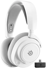 STEELSERIES ARCTIS NOVA 7 WIRELESS GEN 2 GAMING HEADSET WHITE 50 HR, BLUETOOTH, PC, PS5, SWITCH