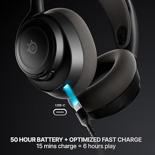 STEELSERIES ARCTIS NOVA 7P GEN 2 WIRELESS GAMING HEADSET FOR PS5, PC, SWITCH BLACK