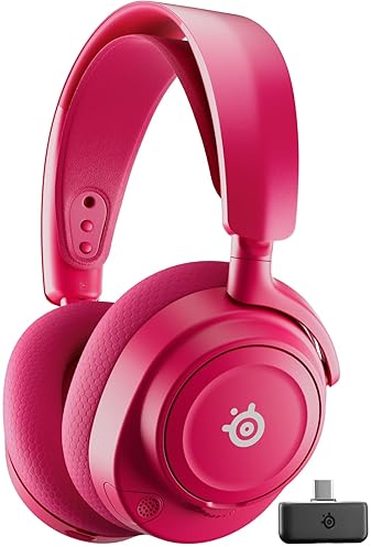 STEELSERIES ARCTIS NOVA 7P GEN 2 WIRELESS GAMING HEADSET MAGENTA PS5, PC, SWITCH, MOBILE
