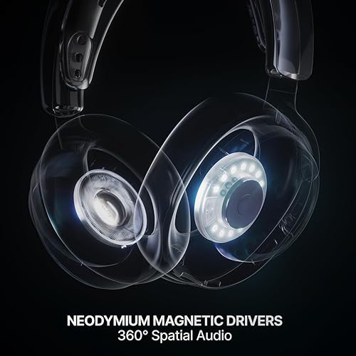 STEELSERIES ARCTIS NOVA 7P GEN 2 WIRELESS GAMING HEADSET MAGENTA PS5, PC, SWITCH, MOBILE