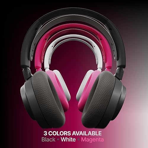 STEELSERIES ARCTIS NOVA 7P GEN 2 WIRELESS GAMING HEADSET MAGENTA PS5, PC, SWITCH, MOBILE