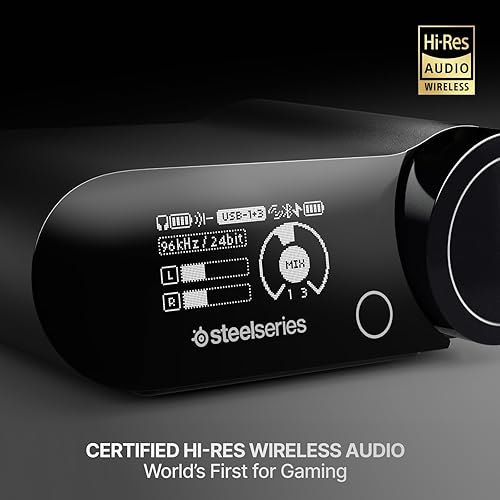 STEELSERIES ARCTIS NOVA ELITE WIRELESS GAMING HEADSET HI-RES ANC AI NOISE CANCEL MULTI-SOURCE