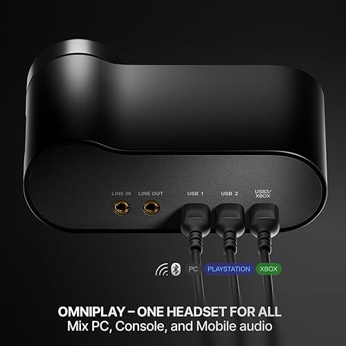 STEELSERIES ARCTIS NOVA ELITE WIRELESS GAMING HEADSET HI-RES ANC AI NOISE CANCEL MULTI-SOURCE