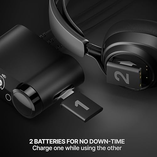 STEELSERIES ARCTIS NOVA ELITE WIRELESS GAMING HEADSET HI-RES ANC AI NOISE CANCEL MULTI-SOURCE
