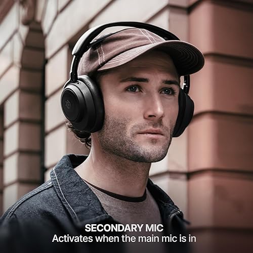 STEELSERIES ARCTIS NOVA ELITE WIRELESS GAMING HEADSET HI-RES ANC AI NOISE CANCEL MULTI-SOURCE