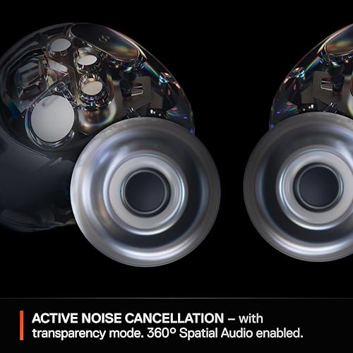 STEELSERIES ARCTIS GAMEBUDS WIRELESS GAMING EARBUDS FOR PS PC SWITCH WITH ANC 40H BATTERY