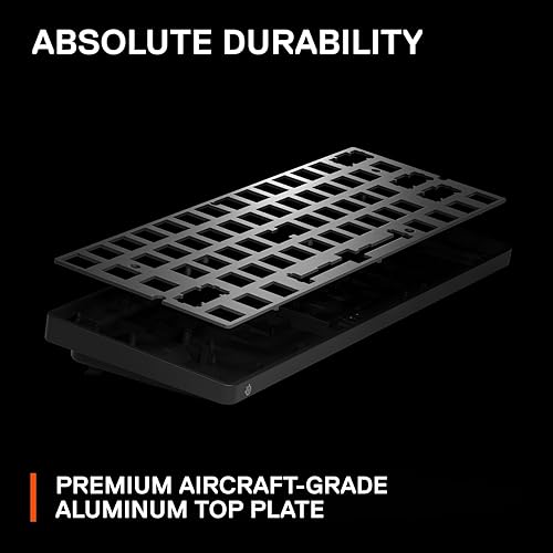 STEELSERIES APEX PRO MINI 60 GAMING KEYBOARD ADJUSTABLE ACTUATION, RGB, PBT KEYCAPS, USB-C