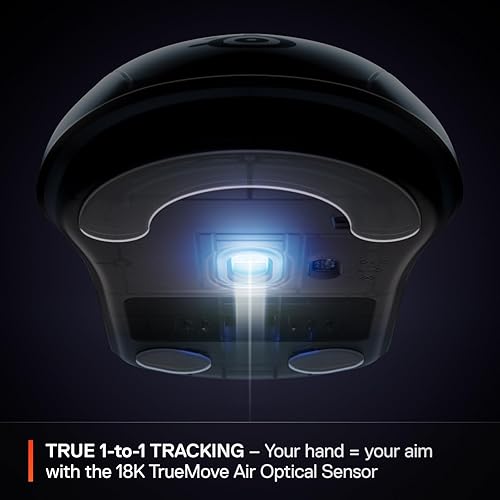 STEELSERIES RIVAL 3 WIRELESS GEN 2 GAMING MOUSE 18000 DPI TRUEMOVE AIR SENSOR BLUETOOTH