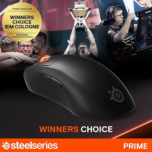 STEELSERIES PRIME MINI FPS GAMING MOUSE 61G ULTRA LIGHT RGB 5 BUTTONS 18K CPI SENSOR PC MAC