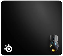STEELSERIES QCK HEAVY LARGE GAMING MOUSE PAD EXTRA THICK NON-SLIP RUBBER, MICROFIBER SURFACE