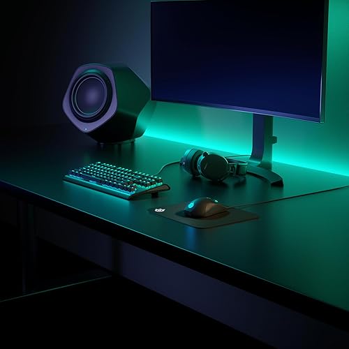 STEELSERIES QCK SMALL CLOTH GAMING MOUSE PAD - OPTIMIZED FOR HIGH-PRECISION GAMING SENSORS