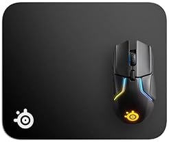 STEELSERIES QCK SMALL CLOTH GAMING MOUSE PAD - OPTIMIZED FOR HIGH-PRECISION GAMING SENSORS