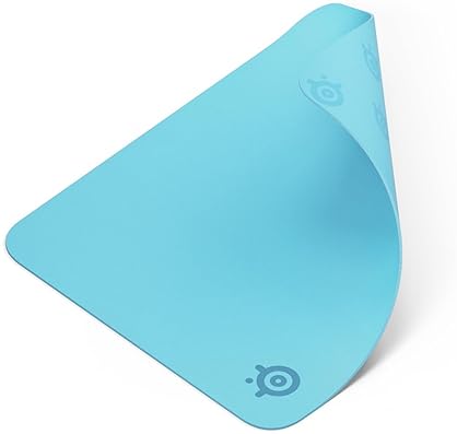 STEELSERIES QCK CLOTH GAMING MOUSE PAD MEDIUM AQUA MICRO-WOVEN SURFACE FOR PRECISION CONTROL