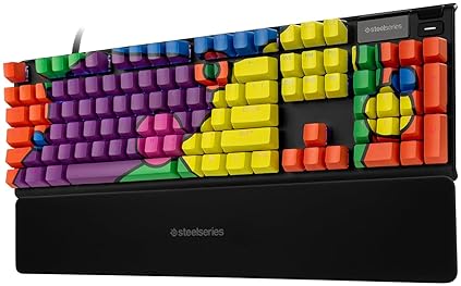 STEELSERIES LIMITED EDITION ROMA BIB DOUBLE SHOT PUDDING PBT KEYCAPS FOR MECHANICAL KEYBOARDS