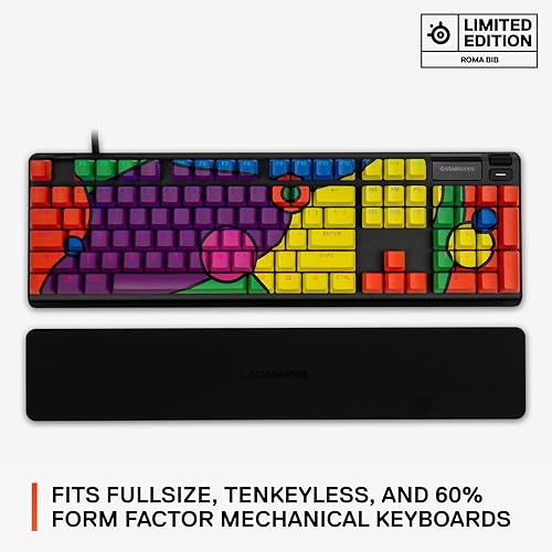 STEELSERIES LIMITED EDITION ROMA BIB DOUBLE SHOT PUDDING PBT KEYCAPS FOR MECHANICAL KEYBOARDS