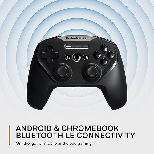 STEELSERIES STRATUS BLUETOOTH GAMING CONTROLLER FOR ANDROID WINDOWS WITH HALL EFFECT SENSORS